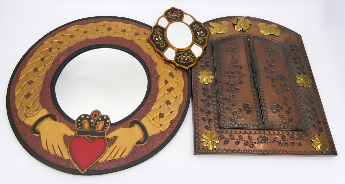 Three Decorative Mirrors