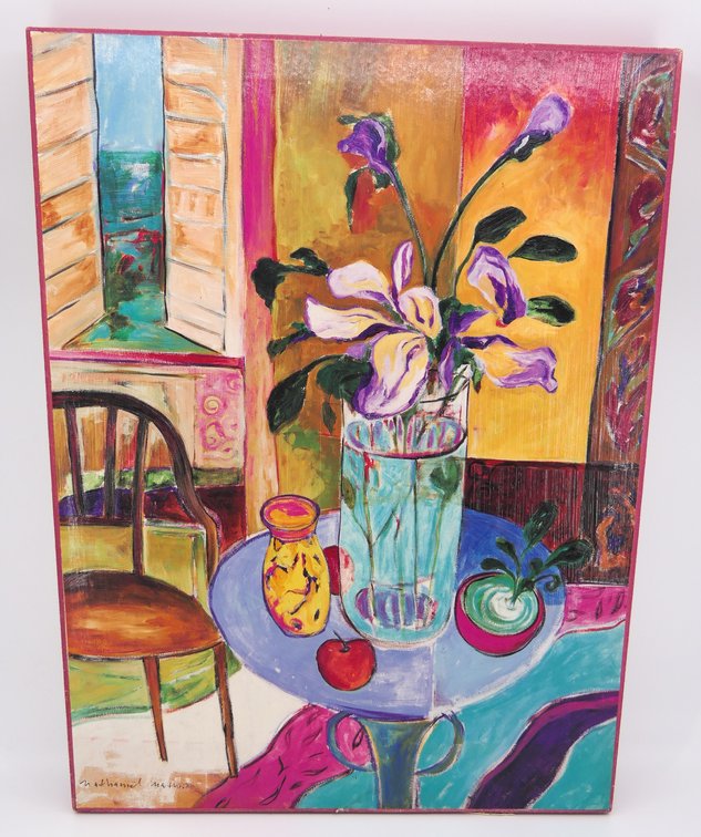 Still Life on Stretched Canvas