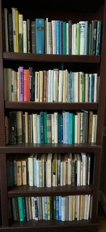 Five Shelves of Books