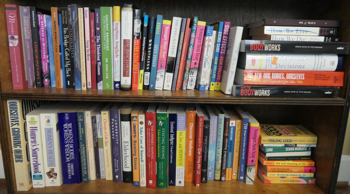 Two Shelves of Women's Self Care