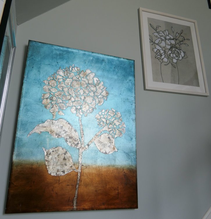 Two Floral Artworks