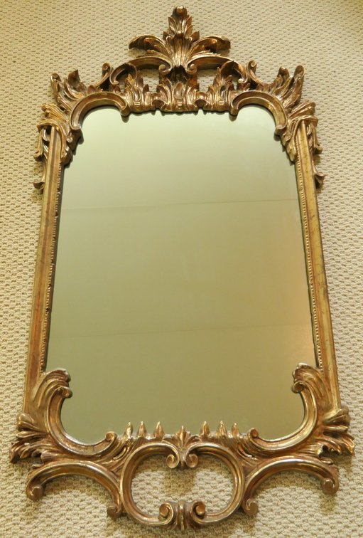 Ornate Rococo Wall Mirror