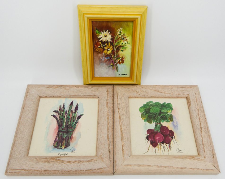 Three Pieces of Original Artwork