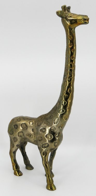 Brass Giraffe Figure
