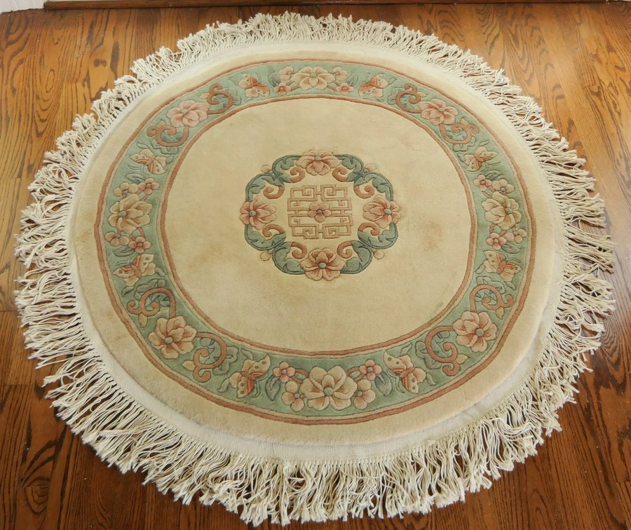 Wool Chinese Round Rug