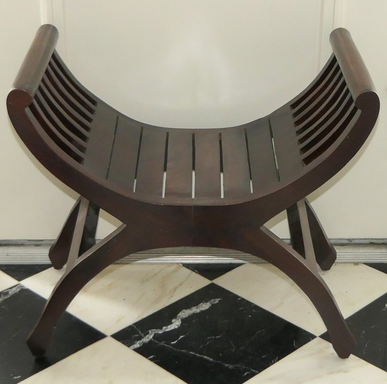 Kartini Bench with Curved Seat