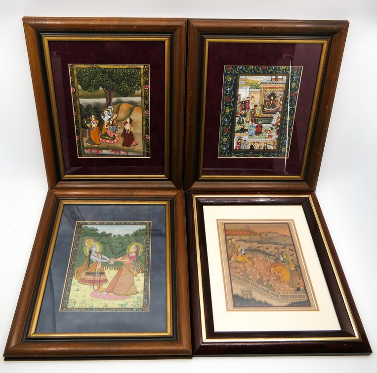 Four Asian Illustrations