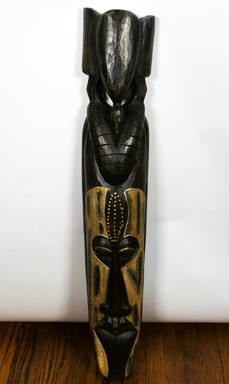 Large Carved African Mask