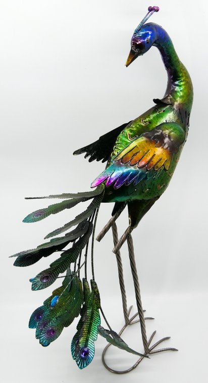 Metal Peacock