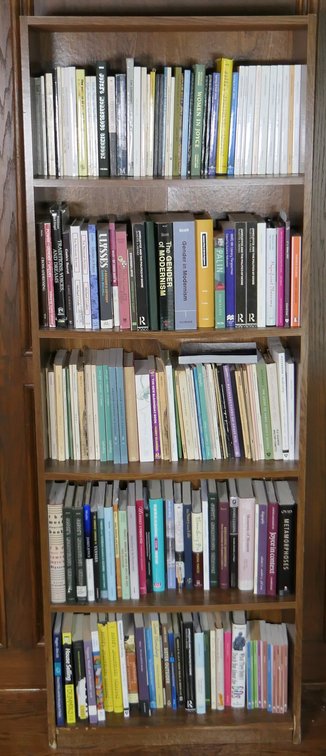 Bookcase with Books