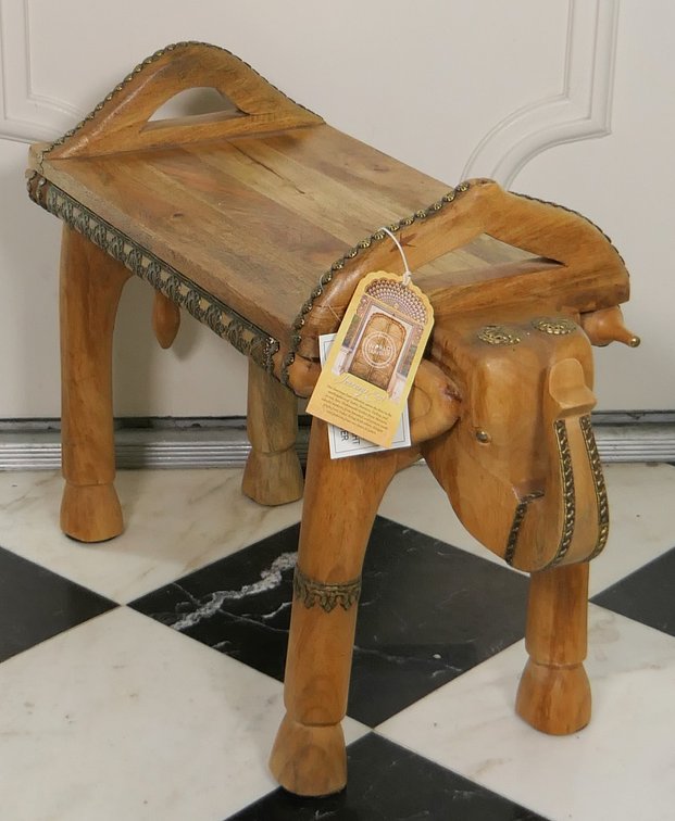 Elephant Wood Accent Table