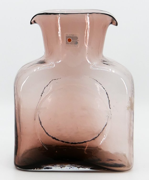 Blenko Amethyst Water Bottle