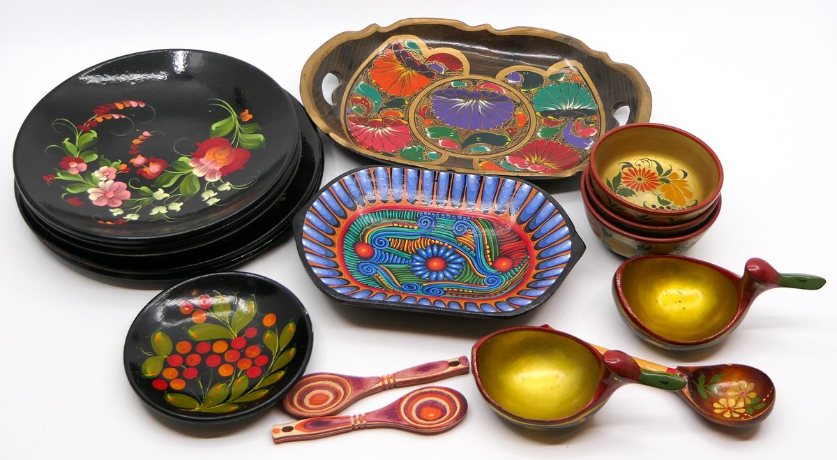 Painted Russian Vessels