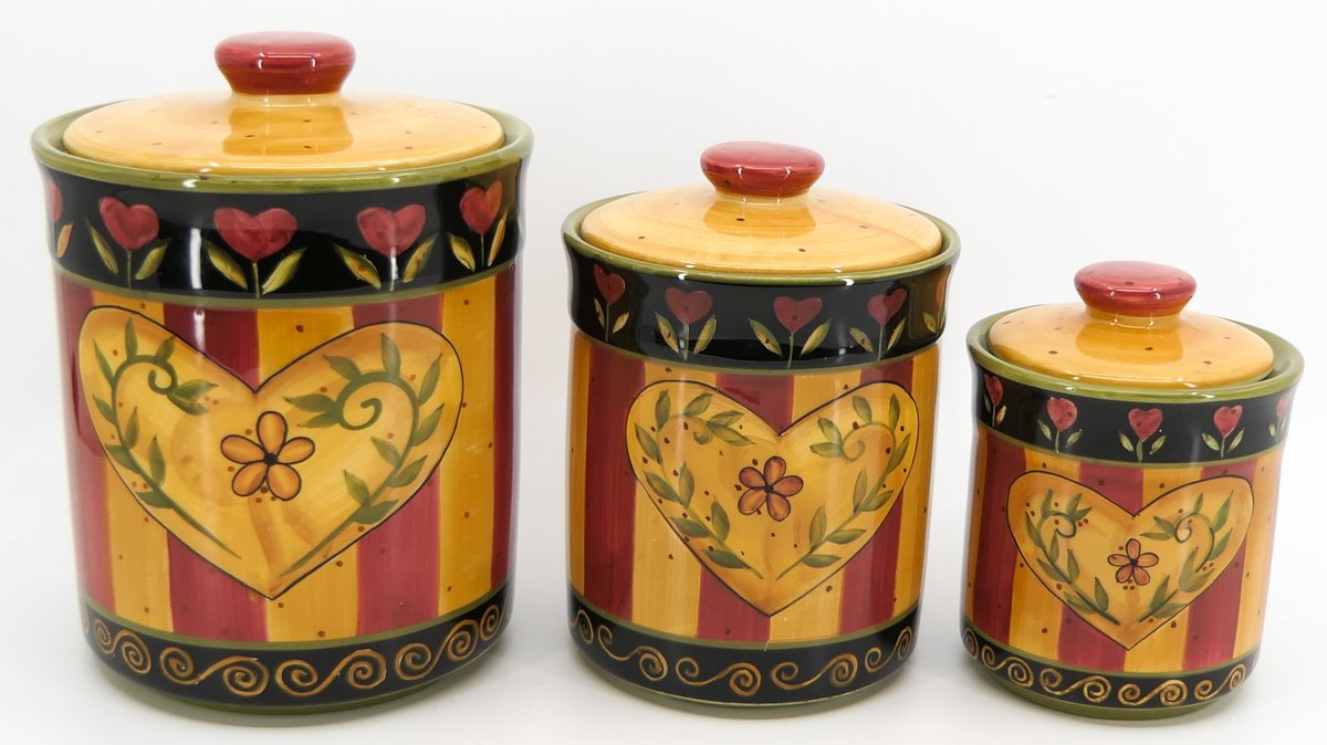 Three Piece Cannister Set
