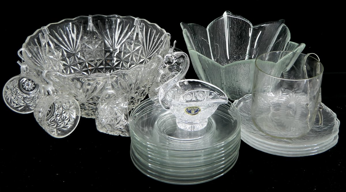 Glass Entertaining Pieces