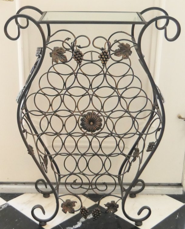 Metal Wine Rack