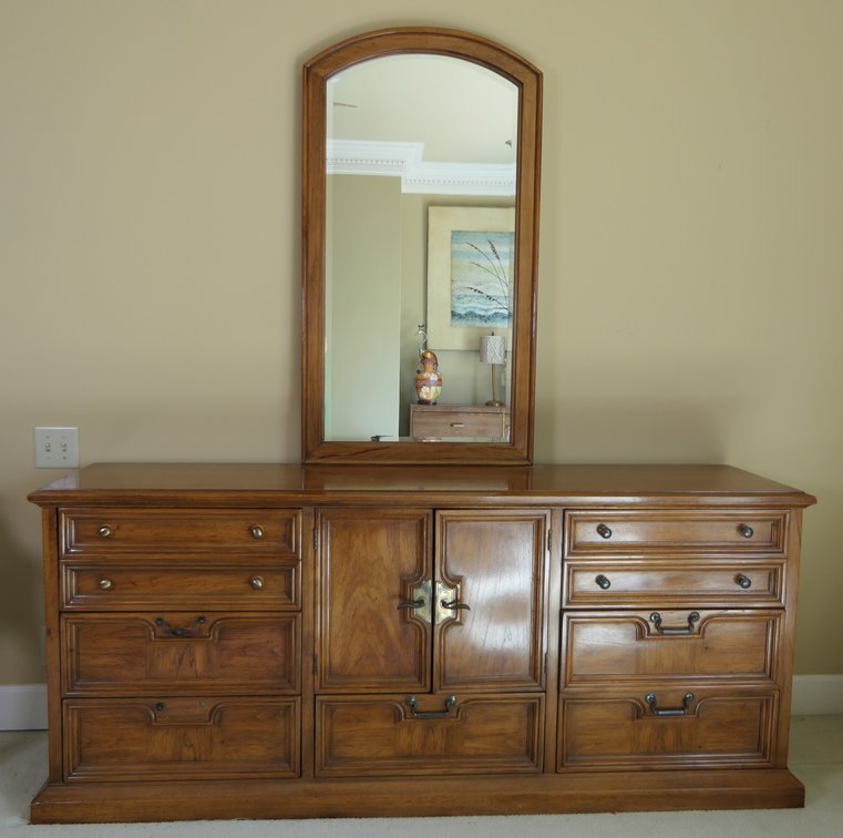 Thomasville Dresser and Mirror