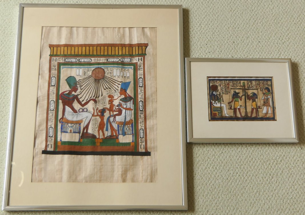 Two Pieces of Egyptian Art