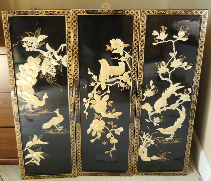 Three Chinoiserie Panels