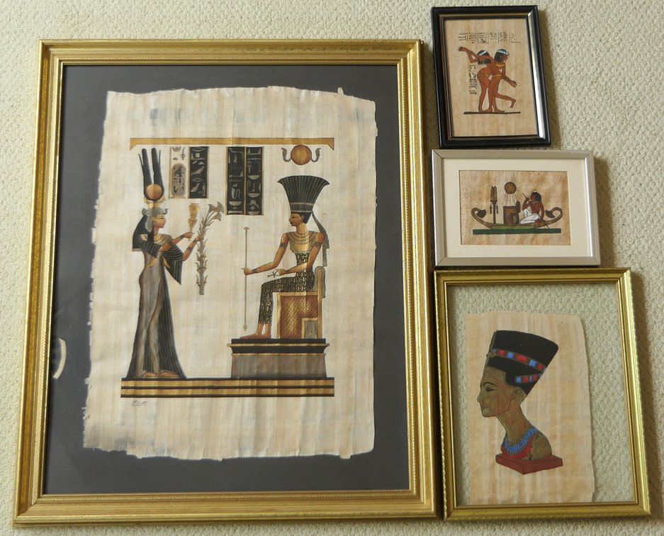 Four  Pieces of Egyptian Art