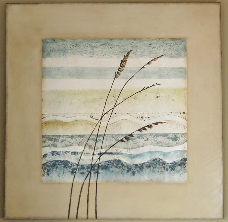 Beach Scene on Canvas