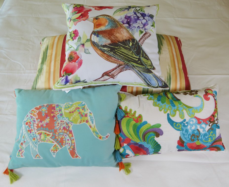 Colorful Accent Pillows