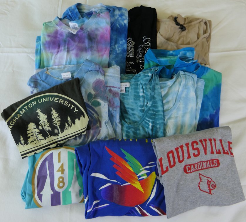 Tie Dye and Nature T-shirts
