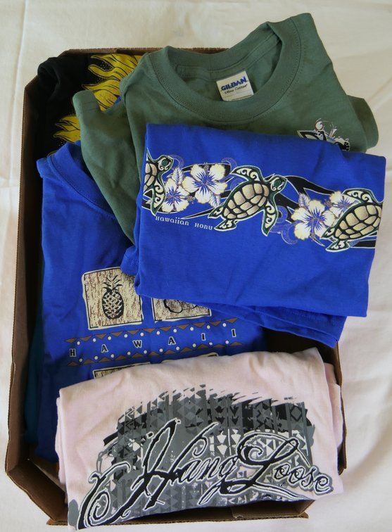 Ladies' Hawaii and Tropical T-shirts