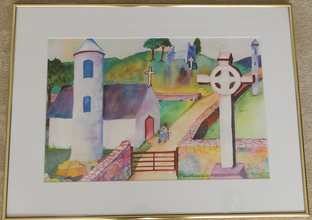 Original Watercolor by Nancy Toppin Bazin