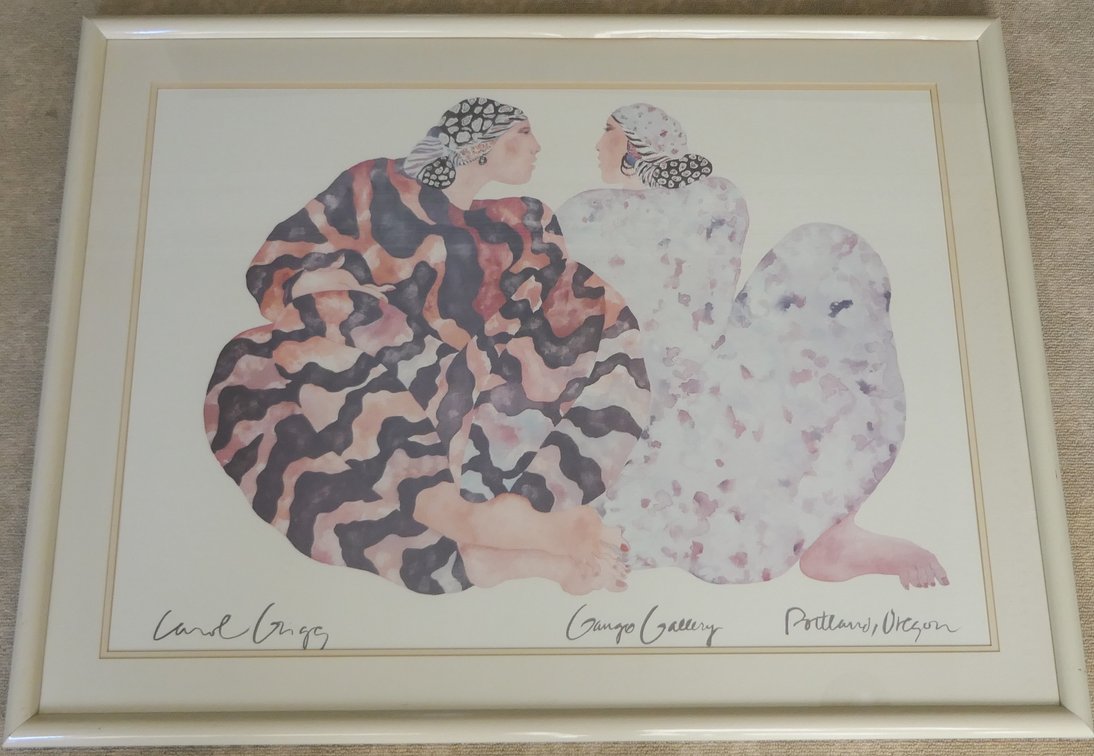 "One Speaks, One Listens" by Carol Grigg