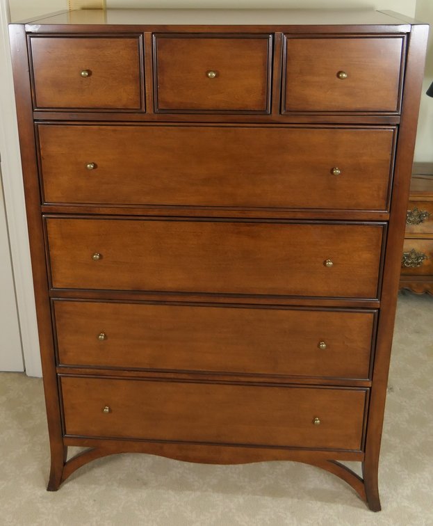 Chest of Drawers in a Cherry Finish