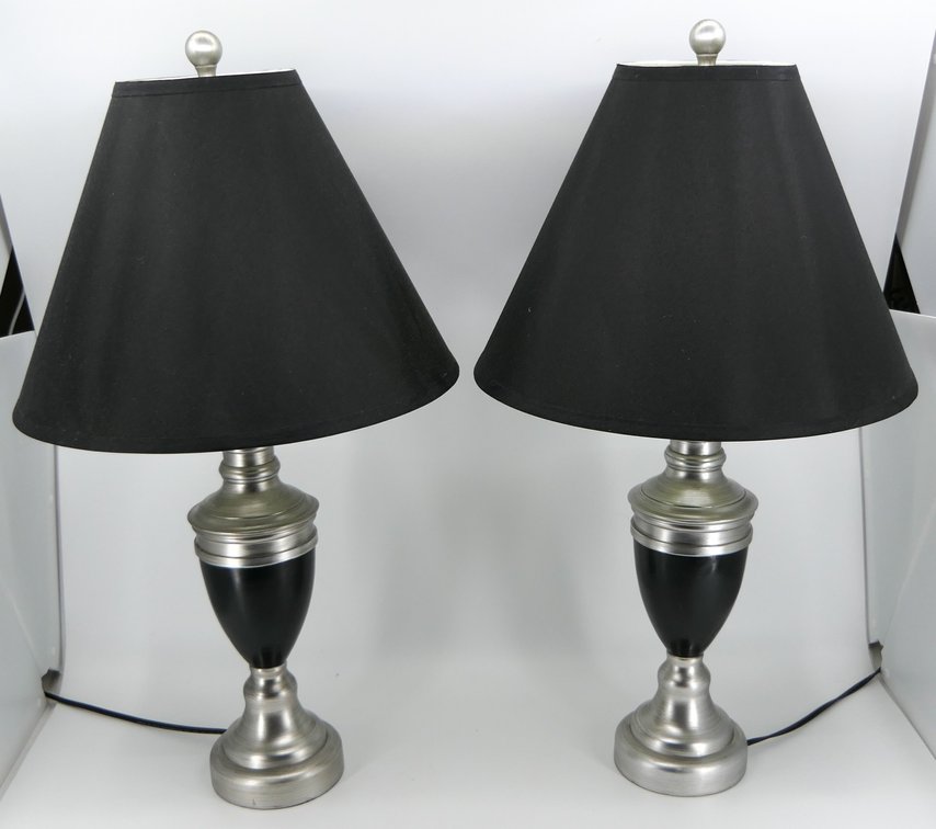 Pair of Trophy Style Lamps