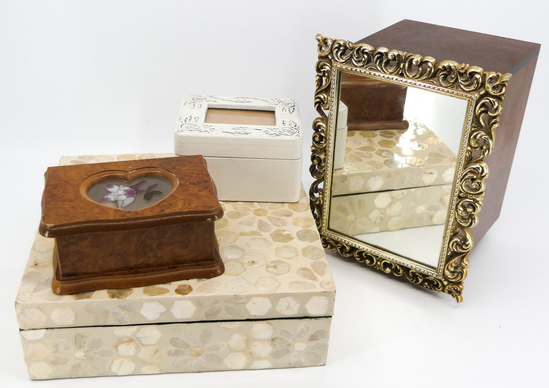 Four Jewelry Boxes