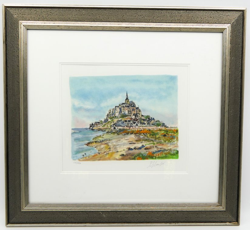 Serigraph Landscape by Pierre Cambier