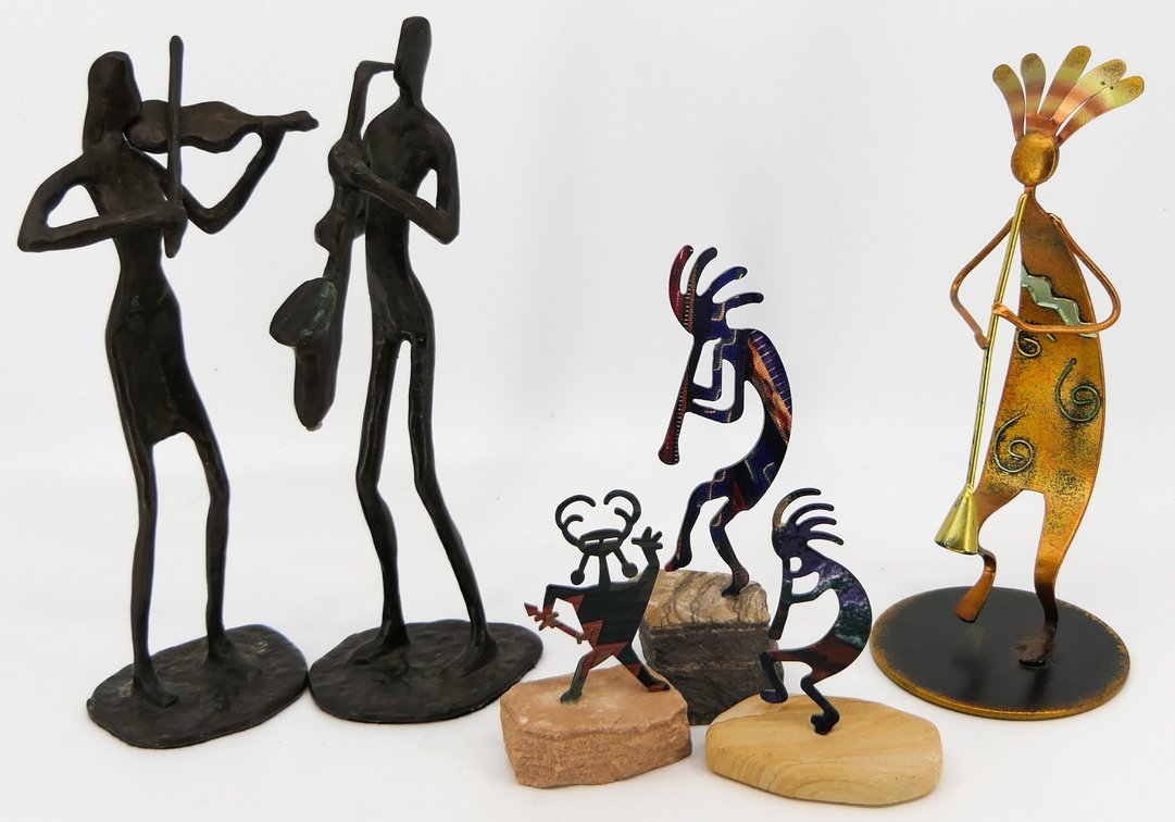 Musician Statues