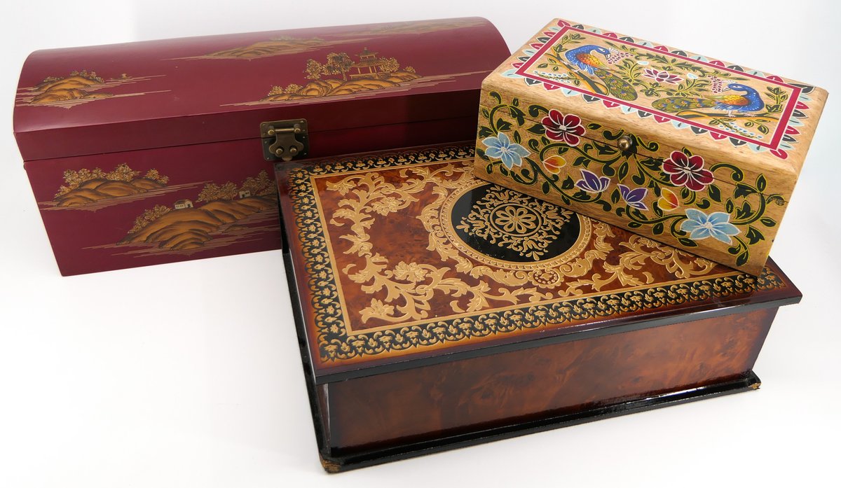 Decorative Wood Boxes