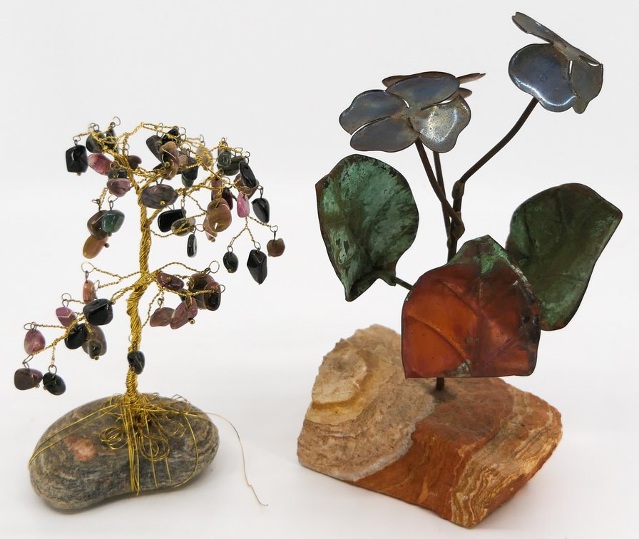 Two Tree Sculptures