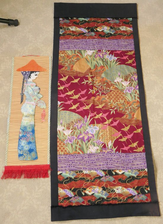 Two Asian Wall Hangings