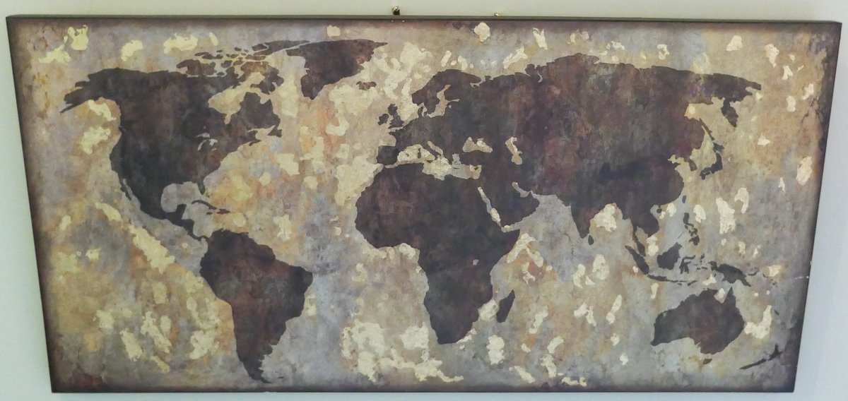 World Map on Board