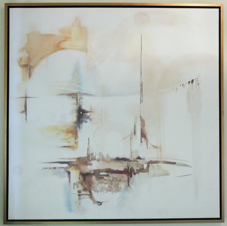 Large Abstract on Canvas