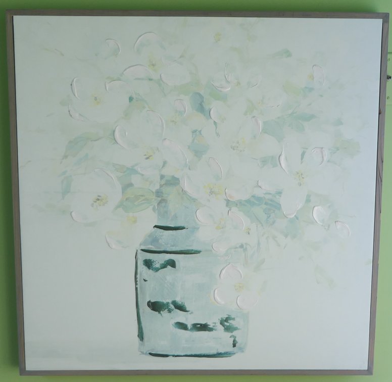 Floral Still Life on Canvas