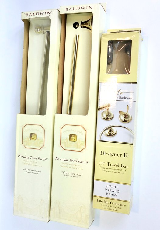 Brass Bathroom Towel Bars