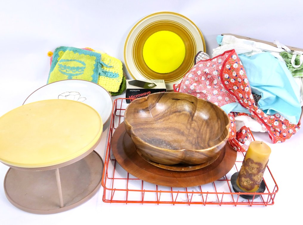 Shelf of Vintage Kitchenware