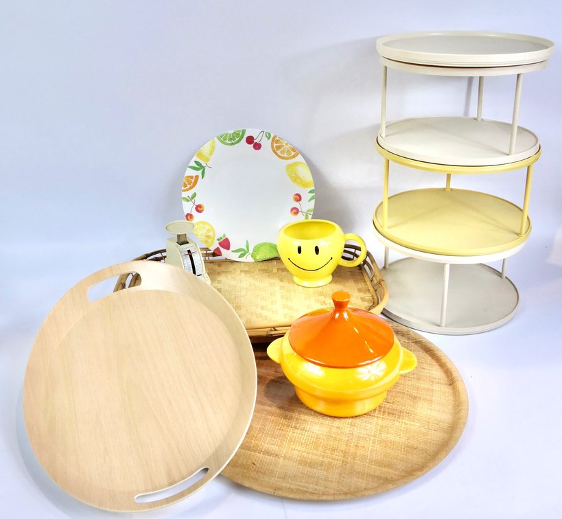 Shelf of Vintage Kitchenware