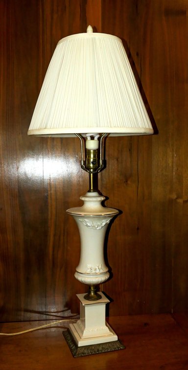Vintage Neoclassical Ceramic Table Lamp