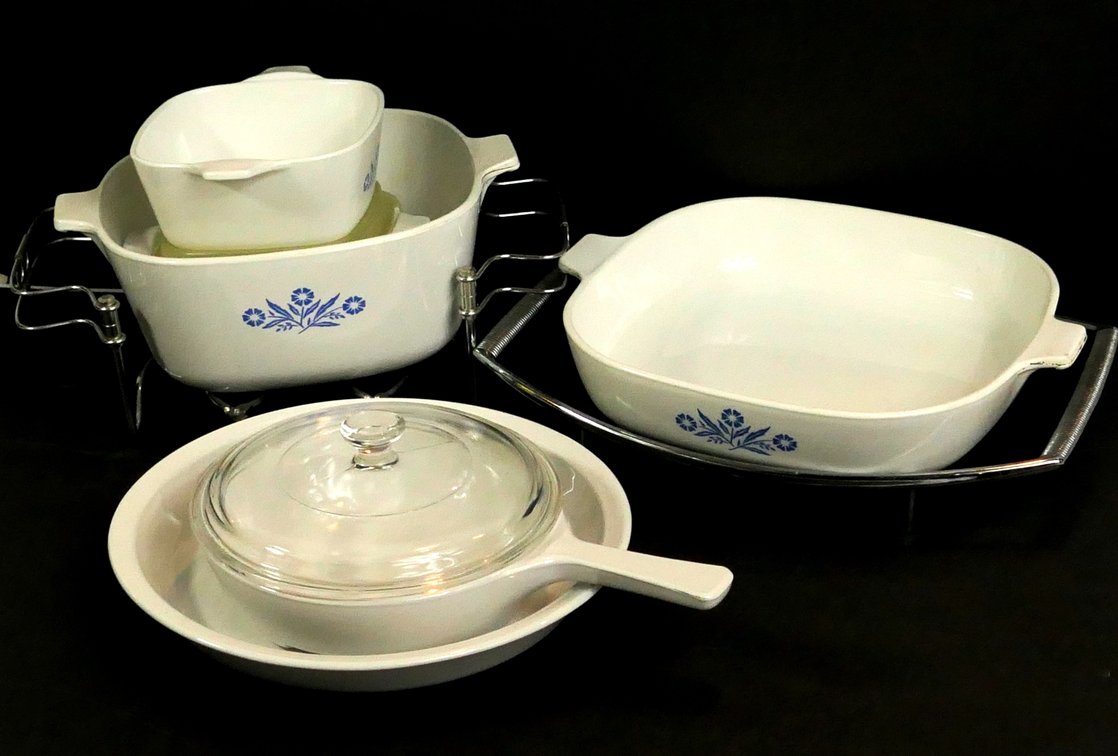 Corning Ware Casserole Dishes and Pan