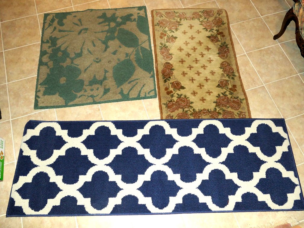 Three Accent Rugs