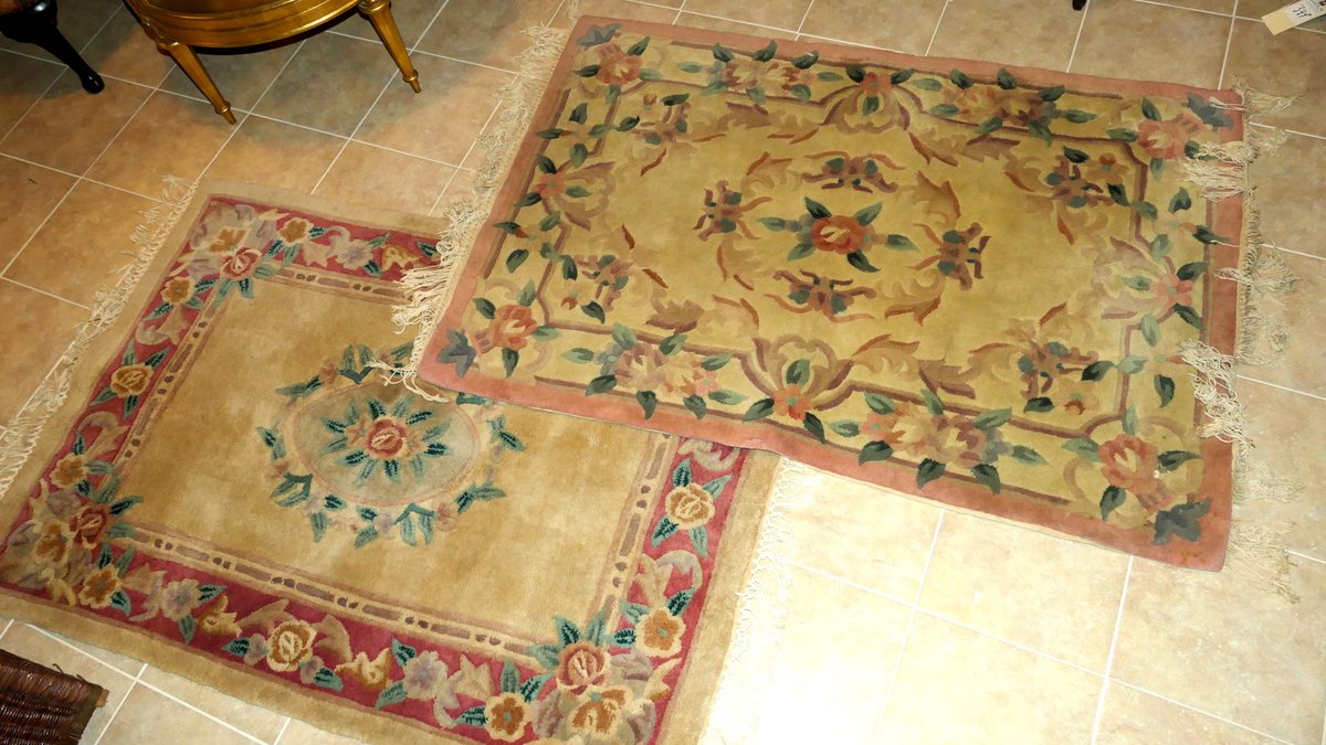 Two Accent Rugs