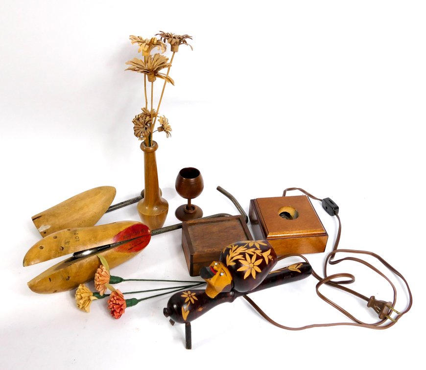 Vintage Wooden Accent Pieces