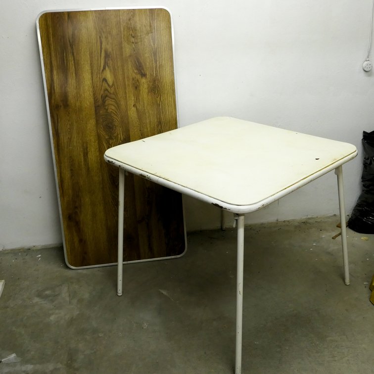 Two Folding Tables